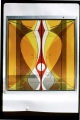 PP68, side view, 10.5x11.5 inches, plexiglass, mirror, aluminum, 1989